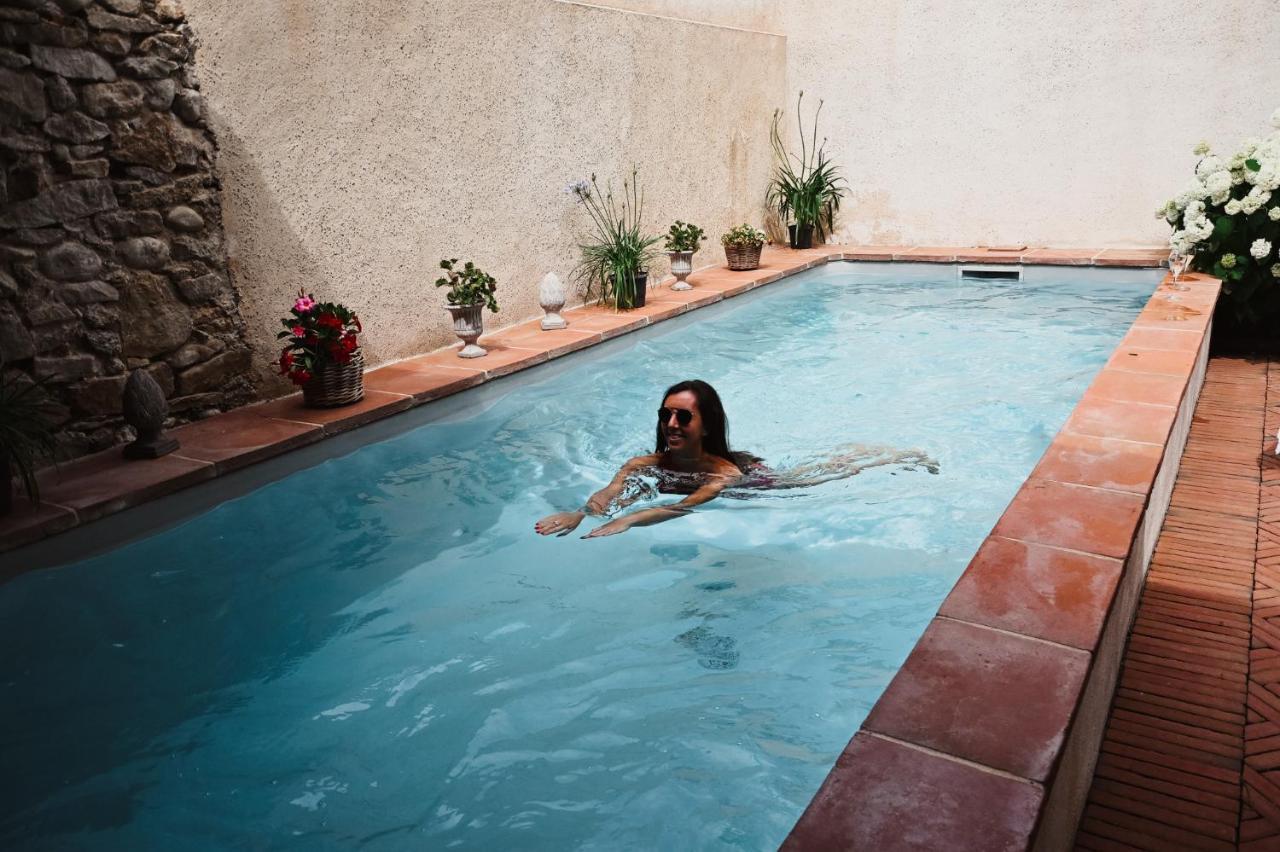Demeure De La Carmine, Sejour Bien-Etre D'Exception, Piscine, Hammam, Champagne Bed & Breakfast Mirepoix  Eksteriør bilde
